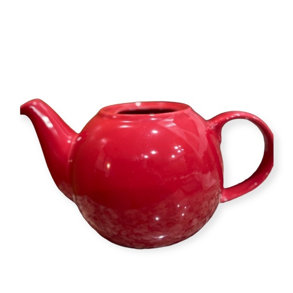 Slobe Teapot Other - Sale‼️Red Tea Pot -  vintage Tea Pot Design In England. No Lid As Is Preowned